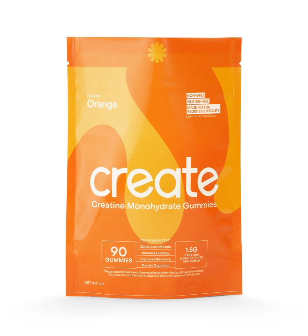Creatine Monohydrate Gummies – Orange