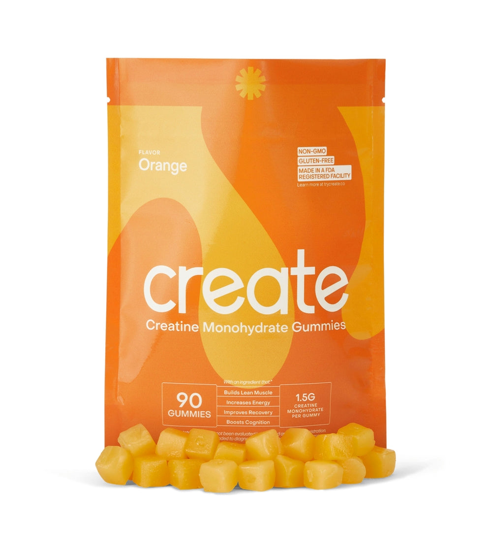 Creatine Monohydrate Gummies – Orange