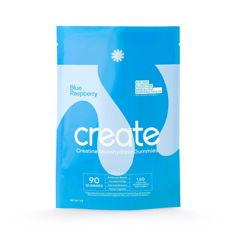 Creatine Monohydrate Gummies – Blue Raspberry